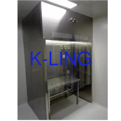 Customized Capacity Dispensing Booth Featuring H13 F6 G3 Filtration Step And F8.H13 Filters