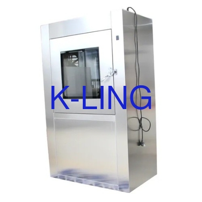 Wind Speed More Than 20m/s Air Shower Pass Box For Clean Room Goods Enrance