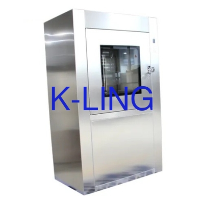 Customized Size Pass Box With Air Shower And 23-25m/s Air Speed