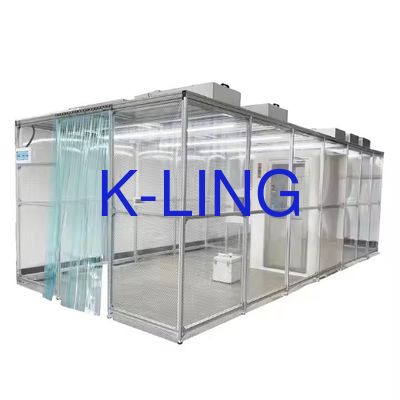 Aluminum Frame Softwall Clean Room with HEPA/ULPA Filtration for Class 10-10000 Cleanliness