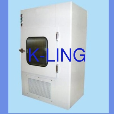 Stainless Steel Pass Box Adjustable Air Shower Time 0-99s 50L Capacity For Pharmaceutical Cleanroom