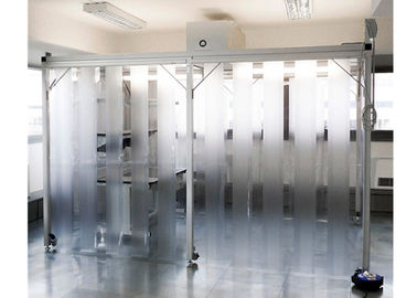 SUS304 / SS304 Class 100 Pharmacy Clean Room With PVC Plastic Curtain Wall