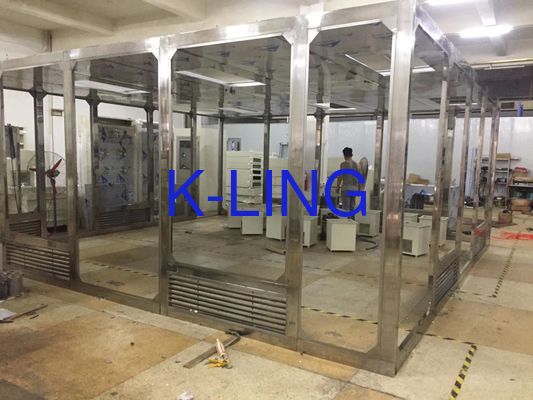 Modular Cleanroom System with HEPA Filter Customized Size and PVC Anti-static Floor