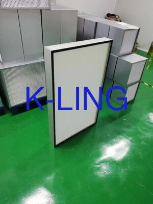 1175x575x69mm HEPA Air Filter with Less Than 200 Pa Initial Resistance and Hot Metal Adhesive Partition