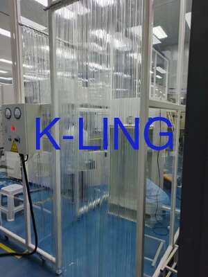 Modular Softwall Cleanroom with Customizable Size ISO Class 5-8 and 220V 50-60HZ Power Supply