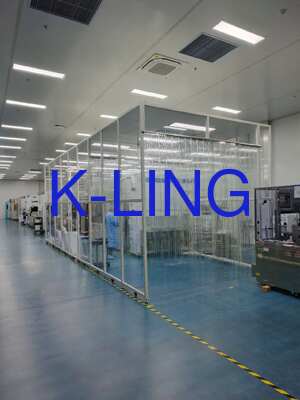 ISO 8 Softwall Clean Room with 0.45m/s Air Speed and H14 HEPA Filtration for Contamination Control