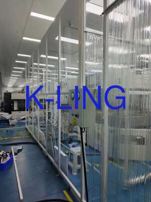ISO 8 Softwall Clean Room with 0.45m/s Air Speed and H14 HEPA Filtration for Contamination Control