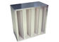 Compact Industrial HEPA Air Filter For Cleanroom HVAC System 592 X 490 X 292mm