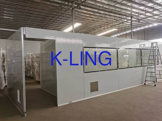 Softwall Clean Room Modular Clean Room with Class 1000/ISO5/ISO6/ISO7 Purification Freestanding Or Wall Mounted and HEPA Filter And Prefilter