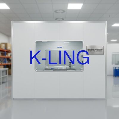 Fire Resisting Wall Wtih Transparent Window Modular Clean Room  Called Hardwall Cleanroom