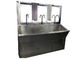 Automatic Induction Effluent Clean Room Equipments , Stainless Steel Surgical Scrub Sinks