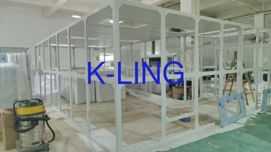 Manufacturing Plant Modular Cleanroom Offering Lighting More Than 350 Lux Tailored for Precision Manufacturing and Assurance Processes