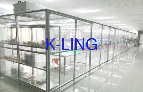 Modular Clean Booth Utilizing HEPA Filters Ensuring Air Filtration and Cleanroom Compliance in Semiconductor Manufacturing