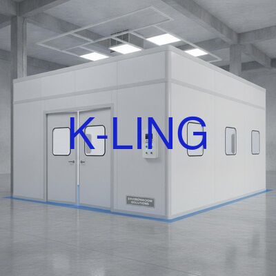 PVC Floor Material Hardwall Cleanroom Relocatable Reconfigurable Modular Cleanroom Solutions for Controlled Environments