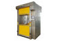 Energy Efficiency Cargo Air Shower Room With Fast Rolling Door 3 Sides Blowing Way