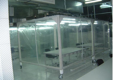 Power Coated Steel Softwall Cleanroom Pharmaceutical , Vertical Laminar Air Flow Chamber