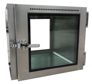 Customize Static Cleanroom Pass Box With Mechanical Interlocking