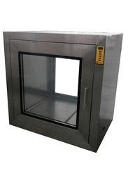 304 Stainless Steel Clean room Pass Box  Electronic Interlocking Transfer Window