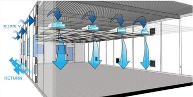 ISO7 Prefabricated Hardwall Modular Clean Room For Electronics Assembly