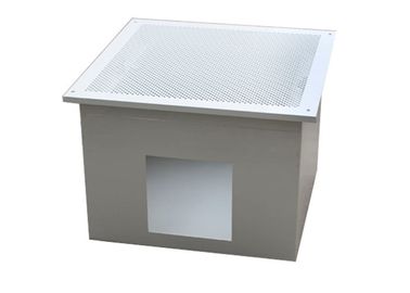 Fresh Air Supply Powder Coated Steel HEPA Filter Box For Electronic Factory