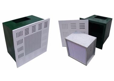 Cold Rolled Steel Plate HEPA Filter Box Air Conditioning Type ISO 9001