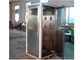 L Type Door Direction Cleanroom Air Shower With Custom Width For Clean Area