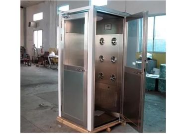 L Type Door Direction Cleanroom Air Shower With Custom Width For Clean Area