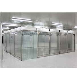 Movable Vertical Air Flow SoftWall Clean Room 304 Stainless Steel Cleanroom