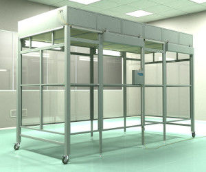 Industrial Laboratory Softwall Clean Room , PC Control Class 1000 Cleanroom