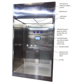 ISO5 Nagative Pressure Unit Downflow Dispensing Booth For Pharma  /  Biotech  Industry