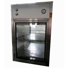 SUS304 Dynamic Cleanroom Pass Box With Hepa Filtered Pass Through