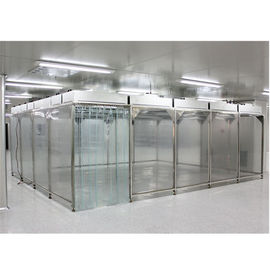 Compact Air Purification Equipment Softwall Clean Room With Anti Staic Grid Curtain