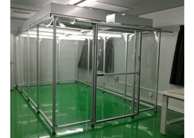 Anti - Static Plastic Curtain Wall Softwall Clean Room With CE Certification