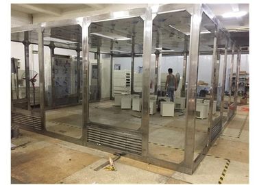 SUS 304 Frame Softwall Clean Room Enclosures For Pharmaceutical Factory