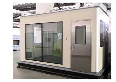 Fireproof Sandwich Panels Softwall Clean Booth With Steel Airtight Door