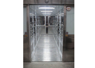 Pharmaceutical Clean Room Air Shower tunnel With Modular Emergency Control System