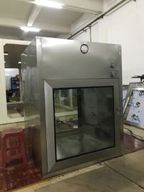 Pharmaceutical Cleanroom Pass Box For Drug Transfter With Glass Door