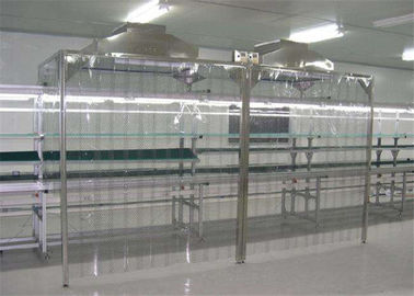 Chemical Plant Softwall Clean Room Epoxy Powder Coated Steel