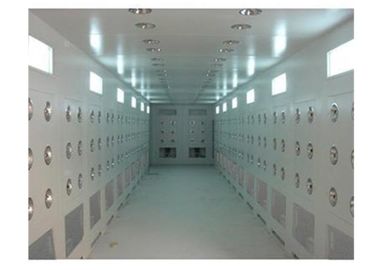 30 m/s Air Shower Tunnel For Goods Powder Coated Steel SUS Cabinet