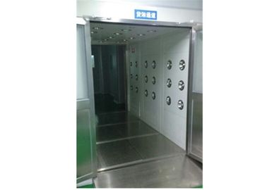 30 m/s Air Shower Tunnel For Goods Powder Coated Steel SUS Cabinet