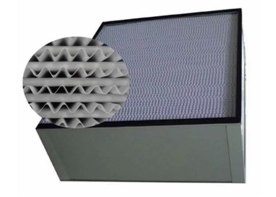 Aluminum Frame H13 HEPA Air Filter For Purification System