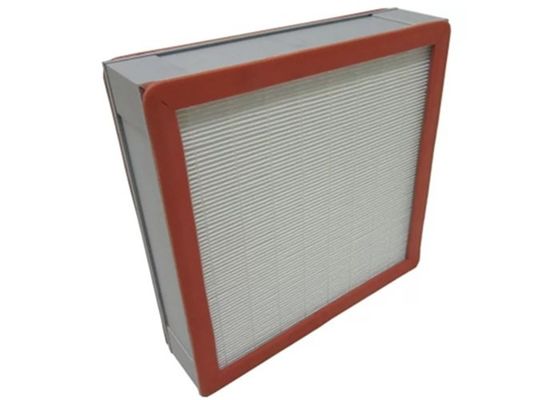 Glass Fiber Media Air Flow HVAC System HEPA Air Filter