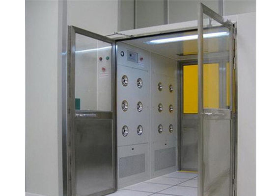 CE Automatic H13 Cleanroom Air Shower Two Stage Filtration