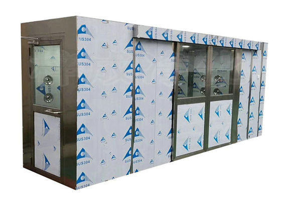 Airlock Cleanroom Stainless Steel Air Shower With HEPA Filter