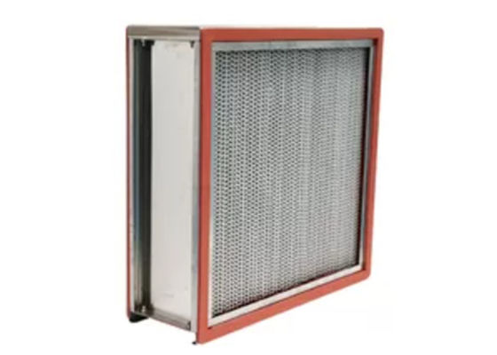 High Temperature 304SS HEPA Air Filter For Food / Medical Factory