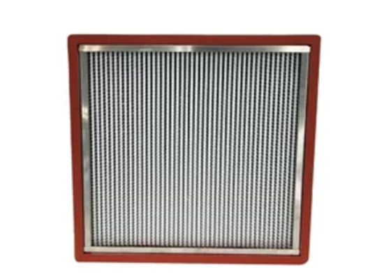 High Temperature 304SS HEPA Air Filter For Food / Medical Factory