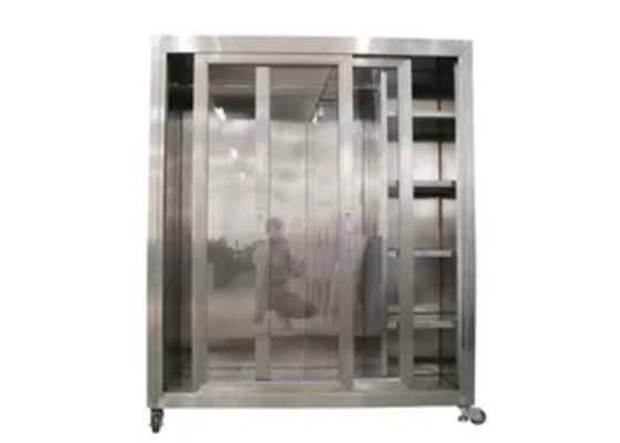 Static 1500*750*1800mm Garment Cubicle Assembly / Clean Room Dress Cabinet