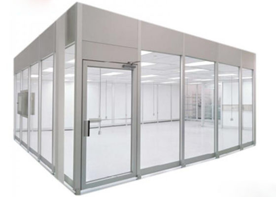 220V 60HZ Prefab Cleanroom Booth / Class 100 Softwall Modular Cleanrooms