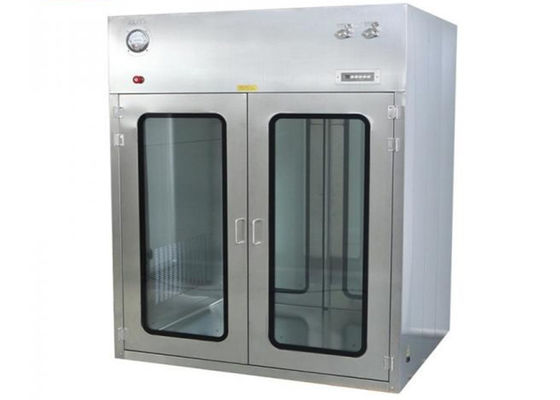 ISO Approved Observation Window Cleanroom Pass Box For Precise Instrument