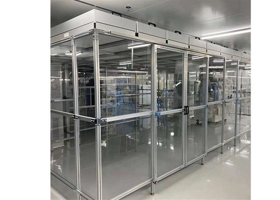 Assembly Line Class 100 Laminar Air Flow Cabinet / Softwall Clean Room